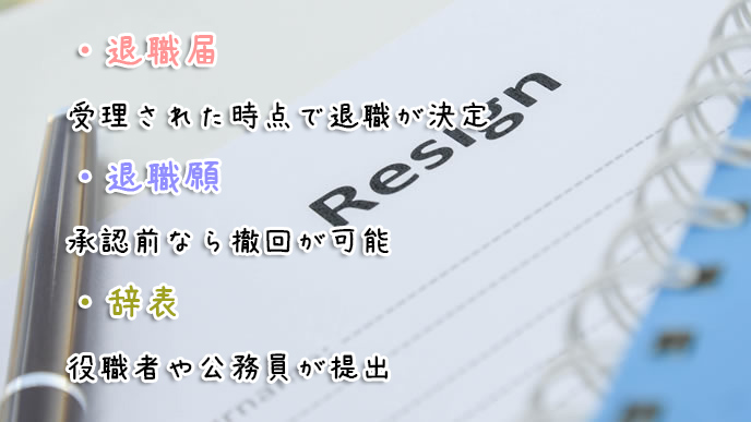 退職届は手書きの方がいい おすすめの書き方 見本付き 退職assist