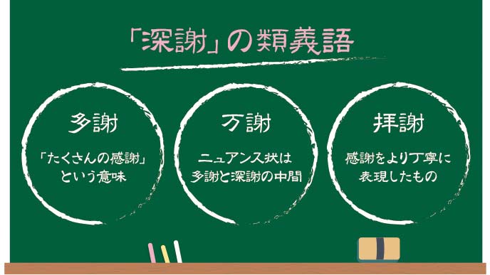 深謝の意味とは 陳謝との使い分け方と仕事で使える例文 退職assist